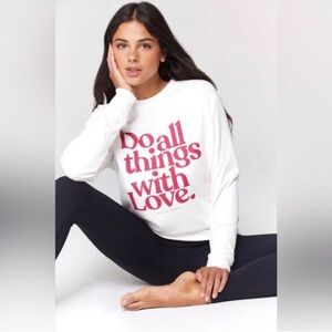 Spiritual Gangster Do All Things With Love sweatshirt Crewneck sweater XS xsmall